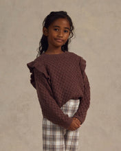 Load image into Gallery viewer, La Reina Sweater - Plum
