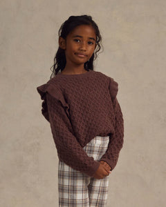 La Reina Sweater - Plum