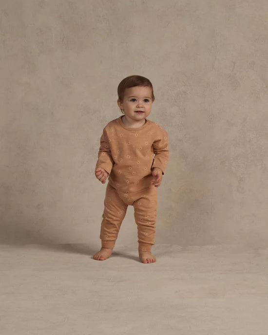 Long Sleeve Tee + Pant Set - Petite Daisy