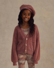 Load image into Gallery viewer, Boxy Crop Cardigan - Raspberry
