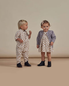Rhett Jumpsuit - Sand Check