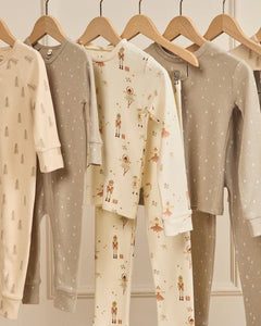 Organic Pajama Long John - Nutcracker