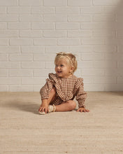 Load image into Gallery viewer, Winnie Romper - Brown Gingham
