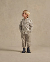 Load image into Gallery viewer, Collared Shirt - Pewter Plaid
