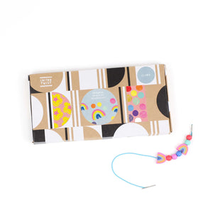 Rainbow & Flower Bracelet Making Kit