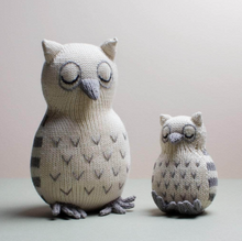 Load image into Gallery viewer, Organic Baby Rattle Owl
