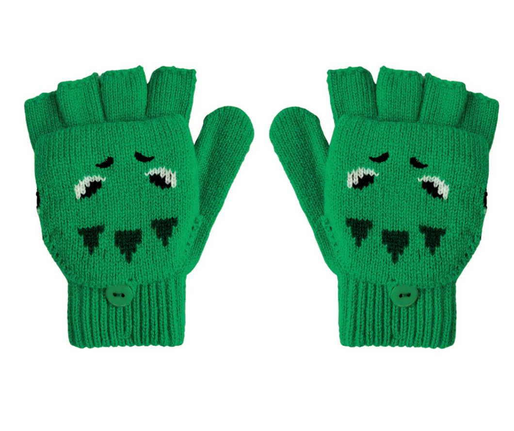 T-Rex Knitted Gloves