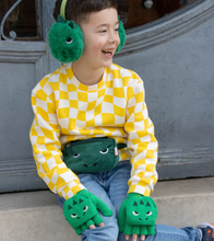 Load image into Gallery viewer, T-Rex Knitted Gloves
