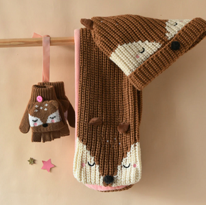 Doris Deer Knitted Hat