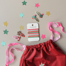 Load image into Gallery viewer, Jolly Xmas Elastic Ponies
