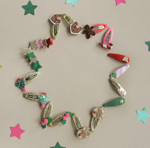 Load image into Gallery viewer, Holly Pom Pom Clips
