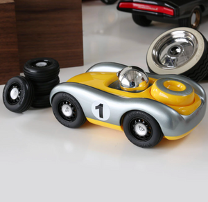 Verve Viglietta Car - Yellow/Silver
