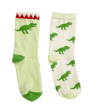 Load image into Gallery viewer, T-Rex 2 Pack Socks
