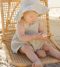 Load image into Gallery viewer, Floppy Sun Hat - Sage Gingham
