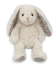 Load image into Gallery viewer, Faith Cream Floral Bunny Plush Toy
