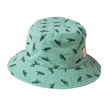 Load image into Gallery viewer, T-Rex Reversible Bucket Hat 7-10 Y
