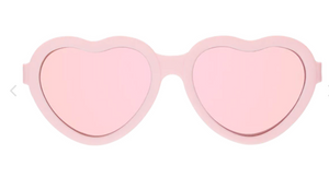 Original Heart in Ballerina Pink - Rose Gold Mirrored Lenses