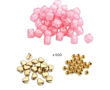 Load image into Gallery viewer, LGA Alphabet Beads - Gold
