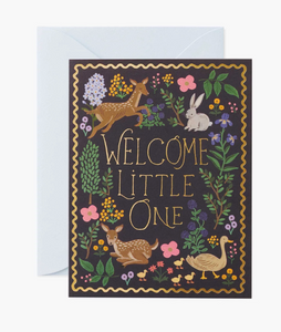Woodland Welcome Card