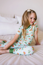 Load image into Gallery viewer, 2 Piece Short Sleeve Bamboo Pajama In Pure Luck - St. Patrick
