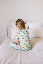Load image into Gallery viewer, 2 Piece Short Sleeve Bamboo Pajama In Pure Luck - St. Patrick
