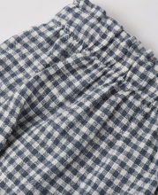 Load image into Gallery viewer, Close-up of blue and white checkered fabric
