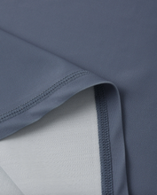 Load image into Gallery viewer, Close-up of a blue fabric with a white mesh lining
