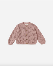 Load image into Gallery viewer, Knit Cardigan - Mauve
