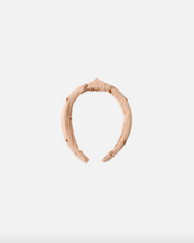 Load image into Gallery viewer, Knotted Headband - Cherry Embroidery
