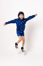 Load image into Gallery viewer, Max Reversible Rain Repellent Windbreaker - Blue Lightning
