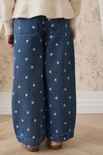 Load image into Gallery viewer, Amandine Pant - Josie Floral Denim

