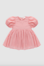 Load image into Gallery viewer, Organic Cotton Frannie Dress - Swiss Pink
