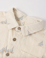Load image into Gallery viewer, Collared Short Sleeve Shirt - Sail
