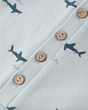 Load image into Gallery viewer, Davis Romper - Sharks
