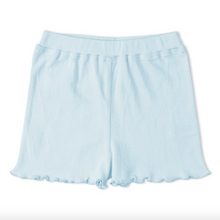 Load image into Gallery viewer, Light blue shorts on a white background

