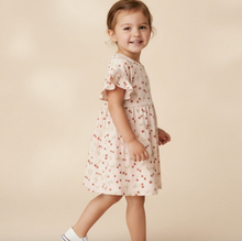 Load image into Gallery viewer, Organic Dolman Sleeve Dress - Cherry
