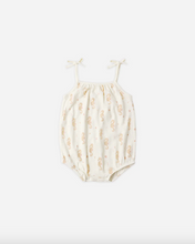 Load image into Gallery viewer, Baby romper with on a white background
