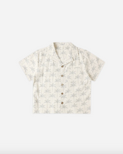 Load image into Gallery viewer, Lapel Collar Shirt - Palm Trees
