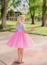 Load image into Gallery viewer, Tutu Dress in Serenity Floral
