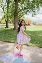 Load image into Gallery viewer, Classic Twirl Dress - Butterfly Rainbow
