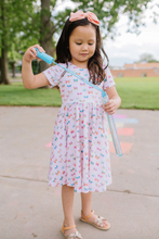 Load image into Gallery viewer, Classic Twirl Dress - Butterfly Rainbow
