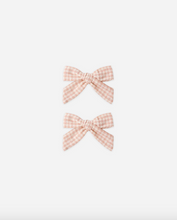 Load image into Gallery viewer, Bows Set of 2 - Petal Gingham
