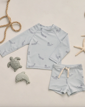 Load image into Gallery viewer, Boys Rashguard Set - Seals
