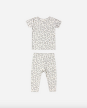 Load image into Gallery viewer, Short Sleeve PJ Set - Blue Floral
