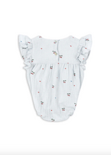 Load image into Gallery viewer, Coco Romper GOTS - Cherry Blue
