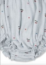 Load image into Gallery viewer, Coco Romper GOTS - Cherry Blue
