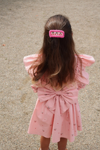 Load image into Gallery viewer, Evia Frill Dress GOTS - Cherry Coeur
