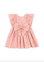Load image into Gallery viewer, Evia Frill Dress GOTS - Cherry Coeur

