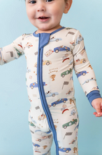 Load image into Gallery viewer, Baby Bamboo Sleeper - Little Racer
