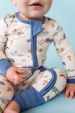 Load image into Gallery viewer, Baby Bamboo Sleeper - Little Racer
